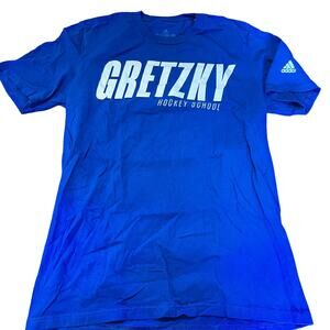 Adidas Men's MD Wayne Gretzky’s Hockey School Graphic T-shirt